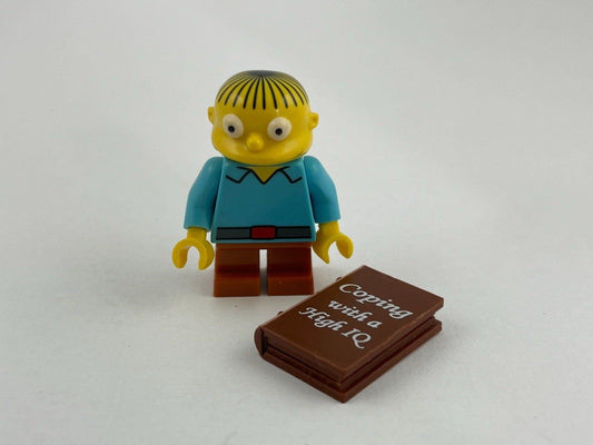 Lego Simpsons Minifigur mit Buch - Coping with a High IQ