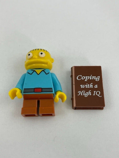 Lego Simpsons Minifigur mit Buch - Coping with a High IQ